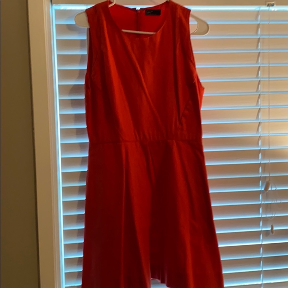 Gap salmon colored linen sundress